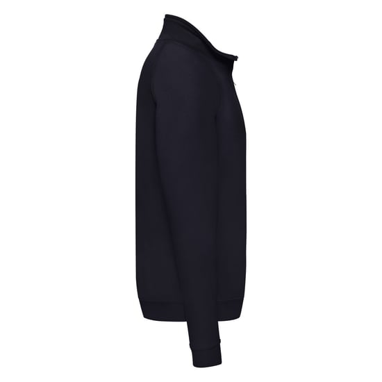 Fruit of the Loom Klassisk sweatshirt med dragkedja för herrar (Djupt marinblått) - Image 3
