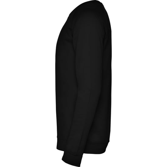 Roly Mens Annapurna Plain Sweatshirt (Black) - Image 3