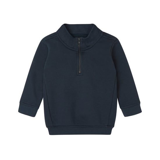 Babybugz Sweatshirt met kwart rits voor baby's (Marine) - Image 1