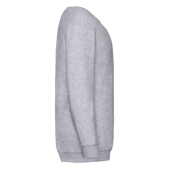 Fruit of the Loom Klassiek Effen Sweatshirt voor Kinderen/Kinderen (Heide Grijs) - Image 3