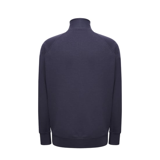 JHK Unisex Adult Plain Full Zip Sweatshirt (Denim) - Image 2