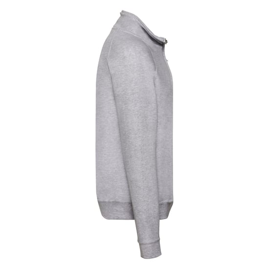 Fruit of the Loom Heren Klassiek Sweatshirt met Ritssluiting (Heide Grijs) - Image 3