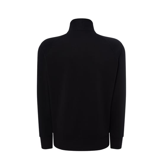 JHK Unisex Adult Plain Full Zip Sweatshirt (Black) - Image 2