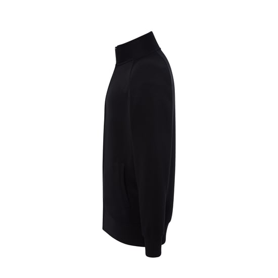 JHK Unisex Adult Plain Full Zip Sweatshirt (Black) - Image 3