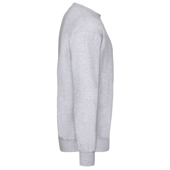 Fruit Of The Loom Mens Classic Heather Set-in Sweatshirt (Dark Grey) - Image 3