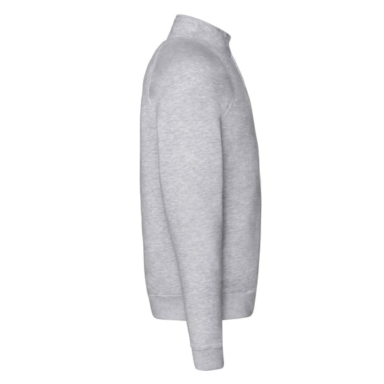 Fruit of the Loom Heren Premium Sweatshirt met Ritssluiting (Heide Grijs) - Image 3