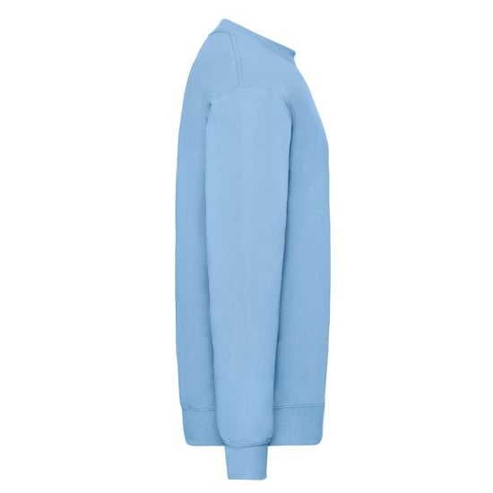 Fruit of the Loom Heren Klassiek Ingelegd Sweatshirt (Hemelsblauw) - Image 3
