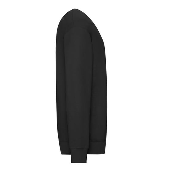 Fruit of the Loom Heren Lichtgewicht Set-In Sweatshirt (Zwart) - Image 3