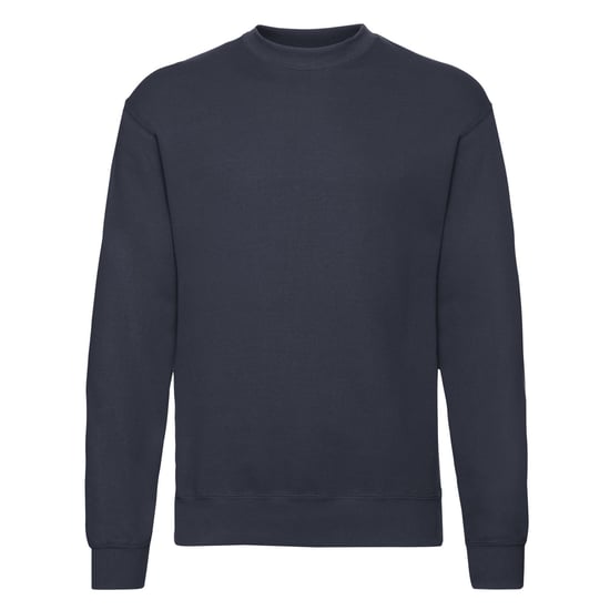 Fruit of the Loom Heren Klassiek Ingelegd Sweatshirt (Deep Navy) - Image 1