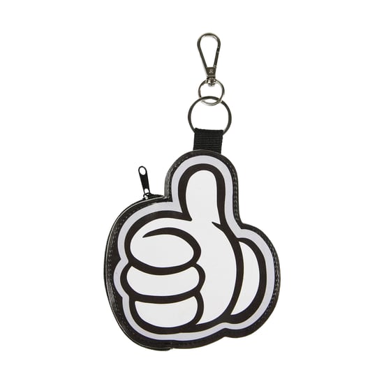 Disney Handschoen Mickey Mouse Coin Purse Sleutelhanger (Zwart/Wit) - Image 2