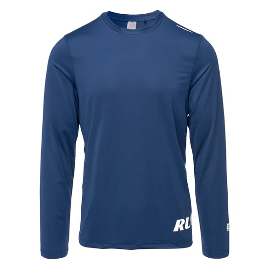 IQ Heren Estise Hardloop T-shirt met lange mouwen (Middeleeuws Blauw) - Image 1