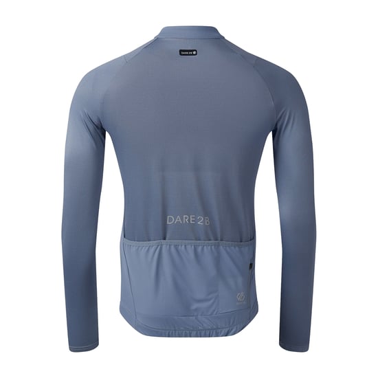 Dare 2B Heren Lightning fietstrui met lange mouwen (Kwik) - Image 2