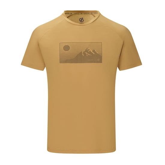 Dare 2B Heren Tech II Moon Mountain T-Shirt (Hout Bruin) - Image 1