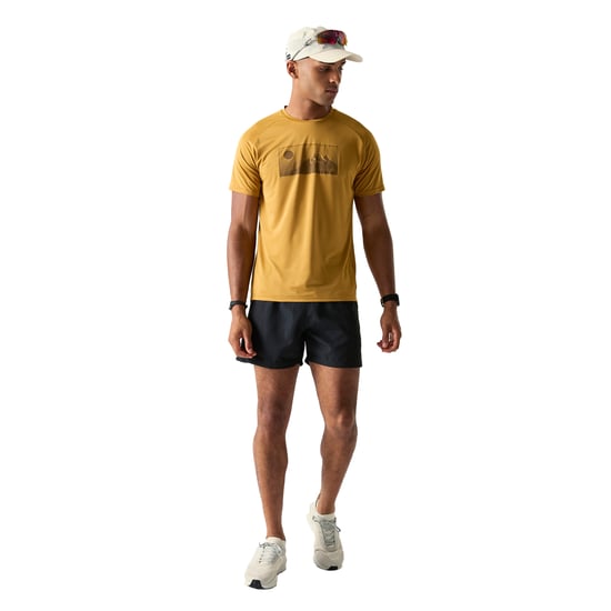 Dare 2B Heren Tech II Moon Mountain T-Shirt (Hout Bruin) - Image 5