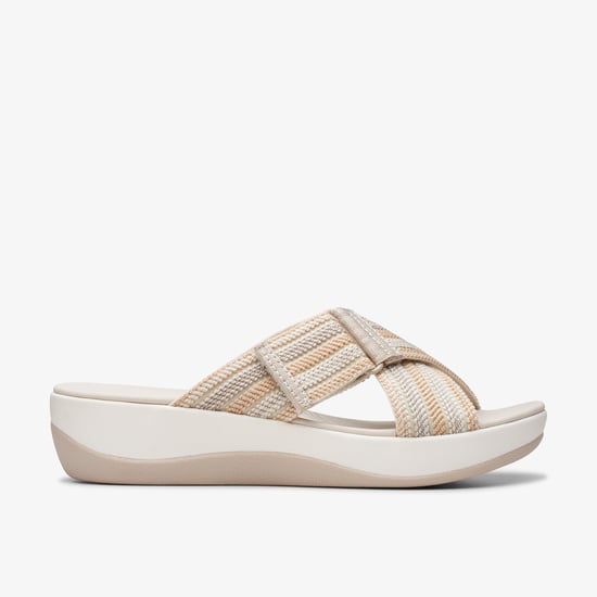 Arla Wave Beige Combi Sandalen - Image 1