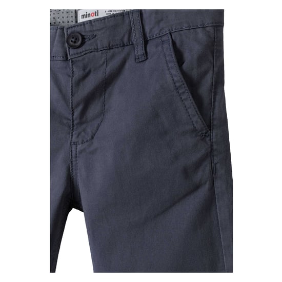 Minoti Effen Broek met Zakdetail voor Jongens (Blauw) - Image 3