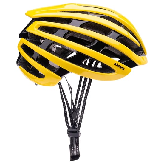 Radvik Peletonhelm voor volwassenen (Kalk/zwart) - Image 3