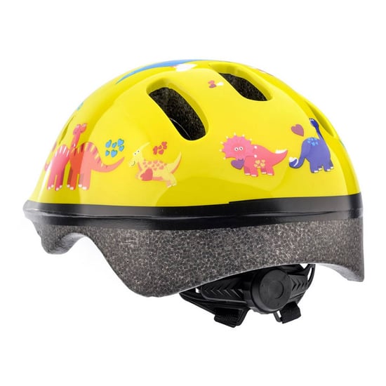 Meteor Kinder/Kinder Dinosaurus Fietshelm (Geel) - Image 2