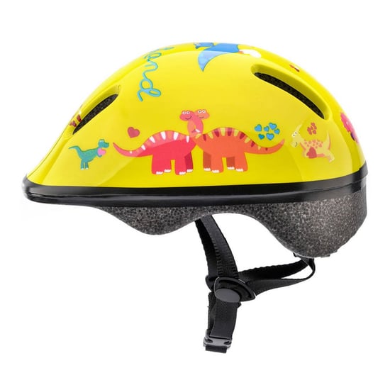 Meteor Kinder/Kinder Dinosaurus Fietshelm (Geel) - Image 3