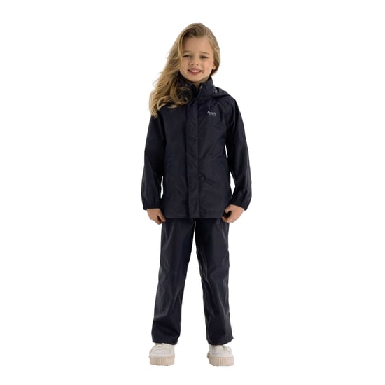 Minoti Platte Packaway Waterdichte Broek voor Kinderen/Kinderen (Blauw) - Image 5