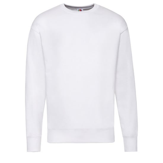 Fruit of the Loom Heren Lichtgewicht Set-In Sweatshirt (Wit) - Image 1