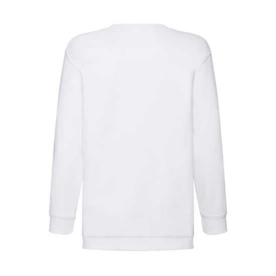 Fruit of the Loom Klassiek Effen Sweatshirt voor Kinderen/Kinderen (Wit) - Image 2
