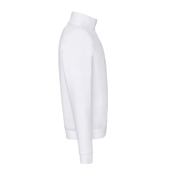 Fruit of the Loom Heren Premium Sweatshirt met Ritssluiting (Wit) - Image 3