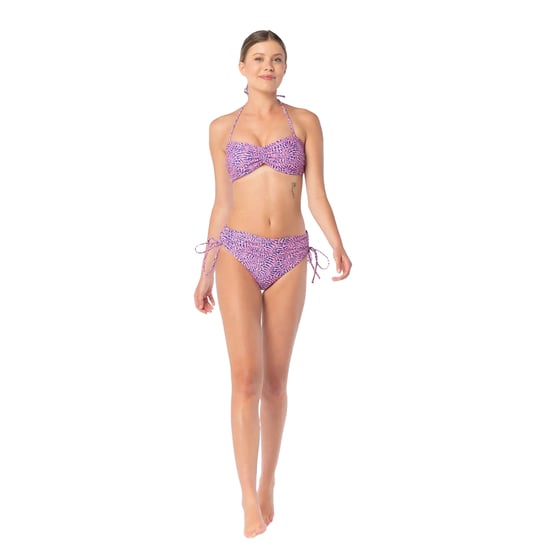 Aquawave Dames/Dames Samae Koraal Bikinitop (Roze/Blauw) - Image 4