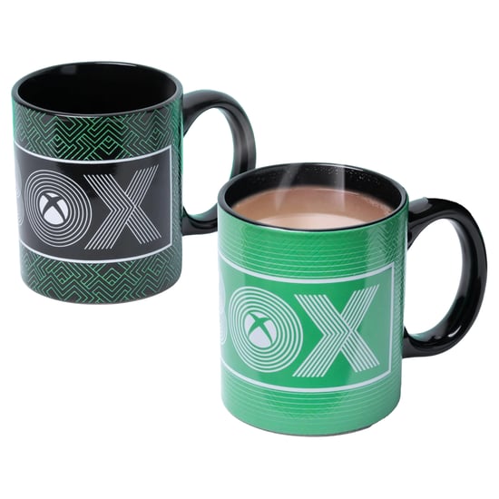 Xbox Warmte wisselende mok (Groen/zwart) - Image 3