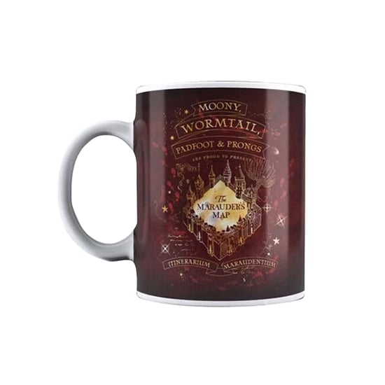 Harry Potter De kaart van de Marauder Tovenaarswereld 320 ml mok (Rood) - Image 1