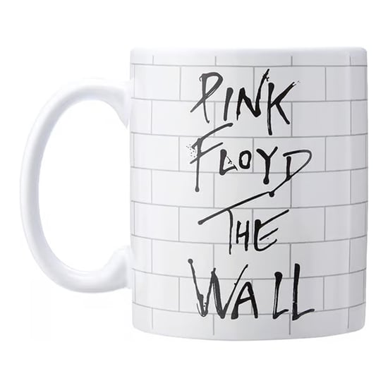 Pink Floyd De Muur 315ml Mok (Wit/zwart) - Image 1