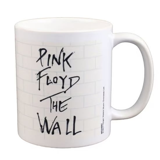 Pink Floyd De Muur 315ml Mok (Wit/zwart) - Image 2