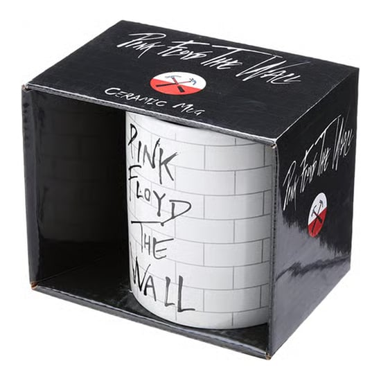 Pink Floyd De Muur 315ml Mok (Wit/zwart) - Image 3