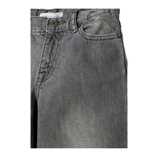 Minoti Effen jongens Denim Baggy Jeans (Grijs) - Image 3