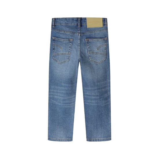 Minoti Rechte jongensspijkerbroek met gescheurde pijpen (Blauw) - Image 2