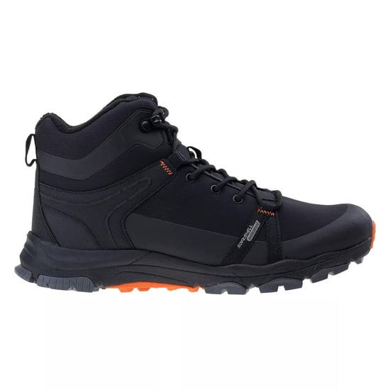 Hi-Tec Heren Himba Waterdichte Mid Cut Wandelschoenen (Zwart/Oranje) - Image 1