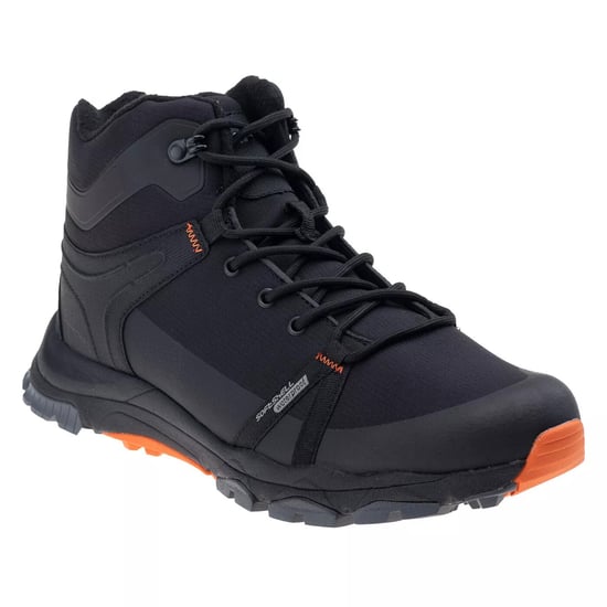 Hi-Tec Heren Himba Waterdichte Mid Cut Wandelschoenen (Zwart/Oranje) - Image 3