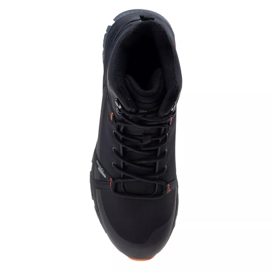 Hi-Tec Heren Himba Waterdichte Mid Cut Wandelschoenen (Zwart/Oranje) - Image 4