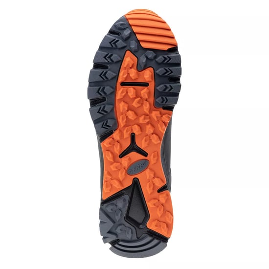 Hi-Tec Heren Himba Waterdichte Mid Cut Wandelschoenen (Zwart/Oranje) - Image 5