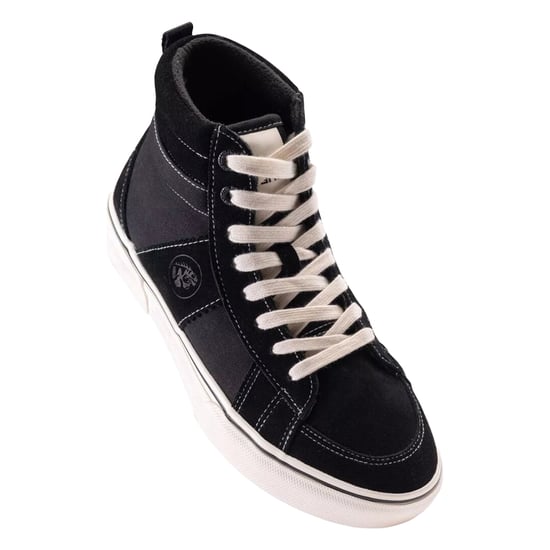 Iguana Heren Bomer Mid Suede Schoenen (Zwart) - Image 3