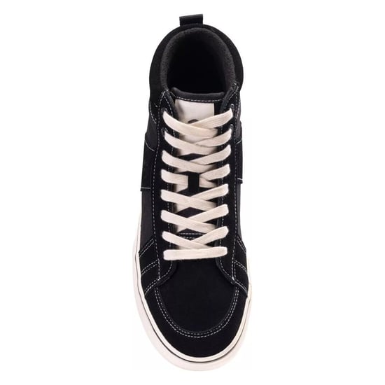 Iguana Heren Bomer Mid Suede Schoenen (Zwart) - Image 4