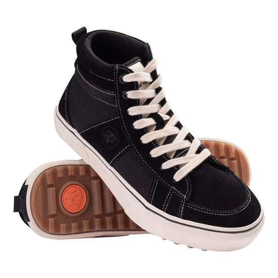 Iguana Heren Bomer Mid Suede Schoenen (Zwart) - Image 6
