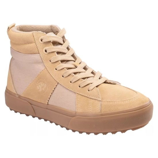 Iguana Heren Bomer Mid Suede Schoenen (Beige) - Image 3