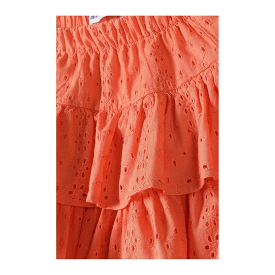Minoti Meisjes Broderie tierrok (Rood) - Image 3