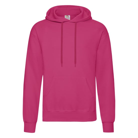 Fruit of the Loom Heren Klassieke Hoodie (Fuchsia) - Image 1