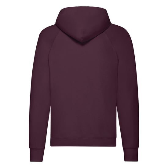 Fruit of the Loom Heren Lichtgewicht Pullover Hoodie (Bourgondië) - Image 2