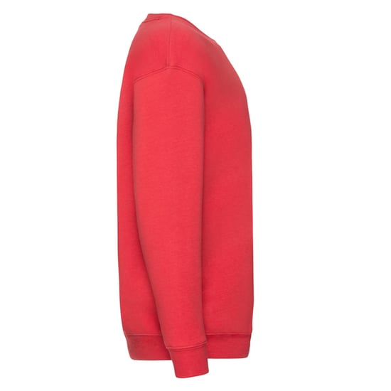 Fruit of the Loom Kinder/Kids Premium Sweatshirt met Inzetstuk (Rood) - Image 3