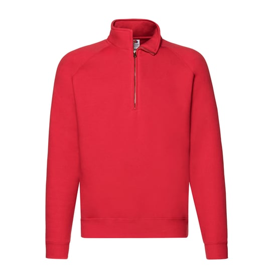 Fruit of the Loom Heren Premium Sweatshirt met Ritssluiting (Rood) - Image 1