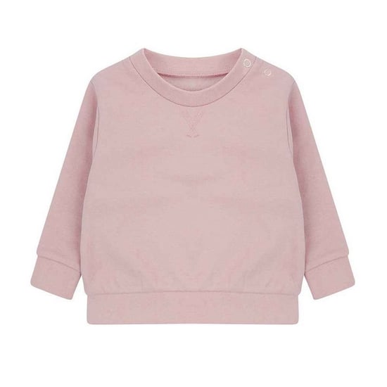 Larkwood Effen Duurzaam Sweatshirt Kinderen/Kinderen (Zacht Roze) - Image 1
