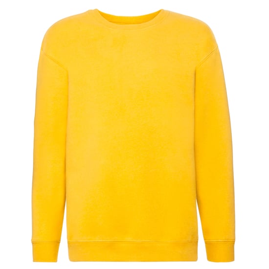 Fruit of the Loom Kinder/Kids Premium Sweatshirt met Inzetstuk (Zonnebloem) - Image 1